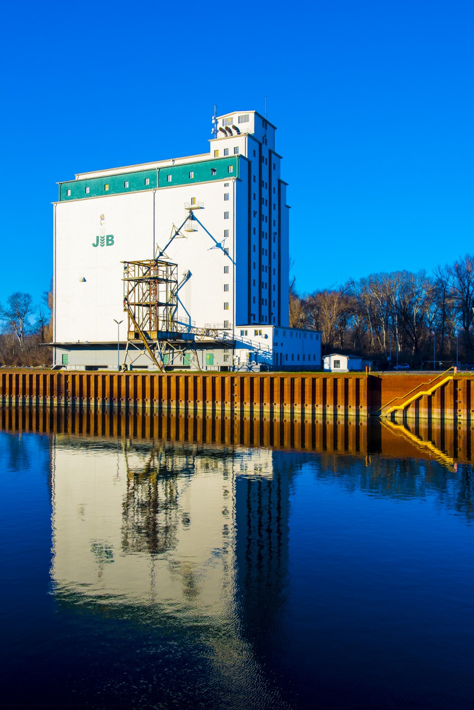 Reflections White Building